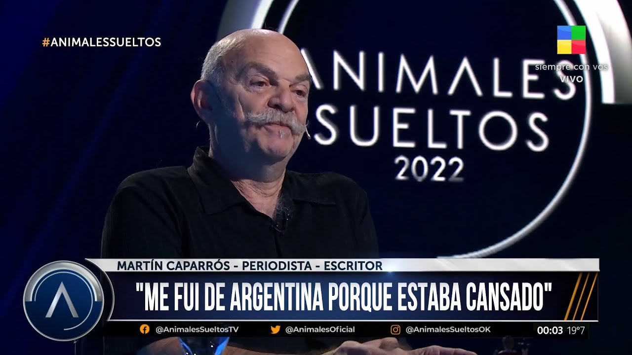 Mano a mano con Martín Caparrós con Alejandro Fantino