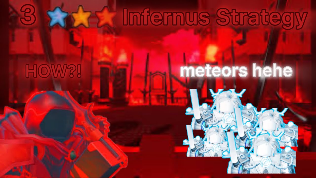 A strategy for 3 Star Infernus! (With Ivory and Powerhouse)