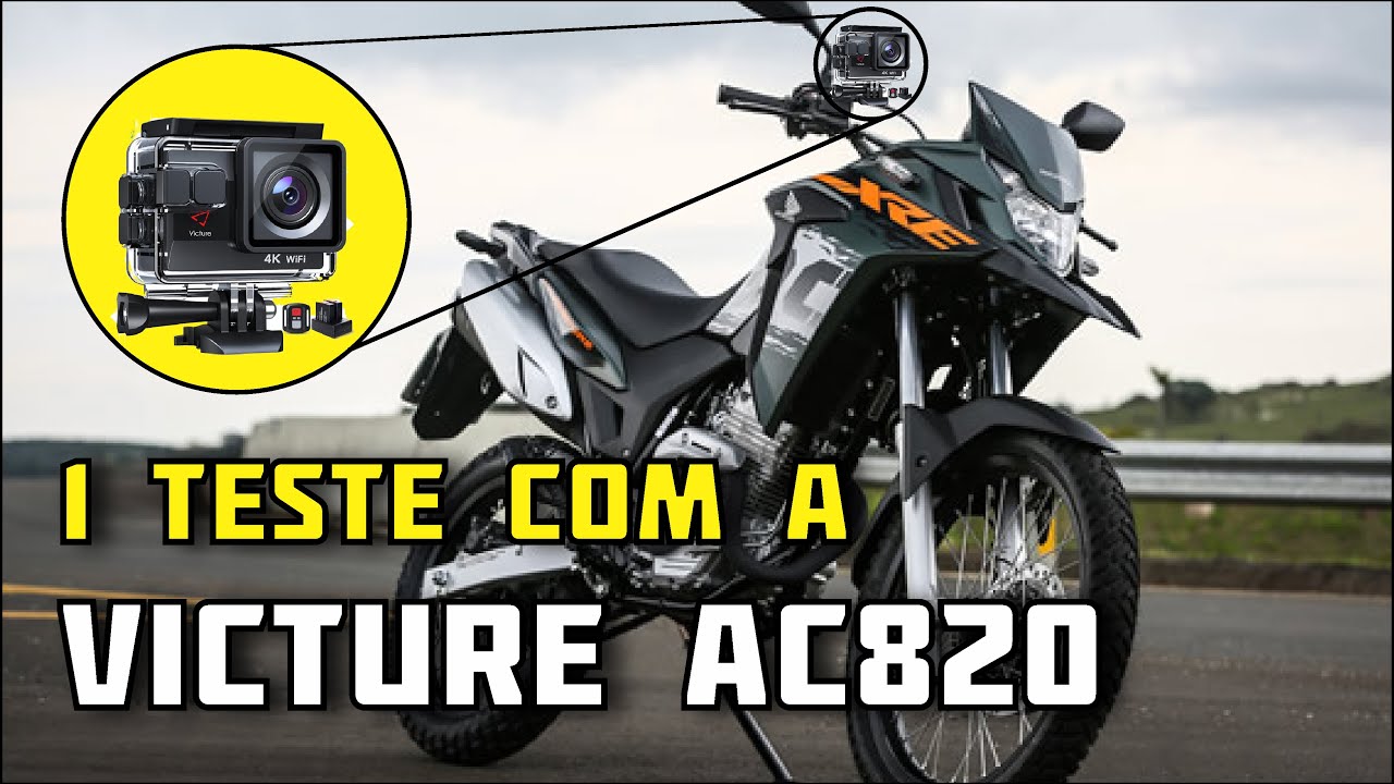 1 º Teste com a camera Victure AC820