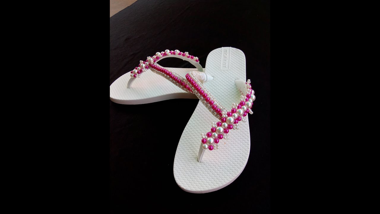 Cómo decorar ojotas y sandalias