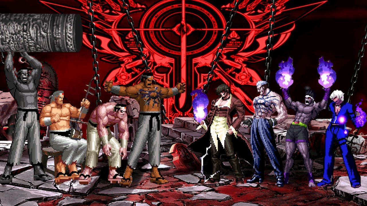 MUGEN KOF Daimon Team Vs. Orochi Blood Team