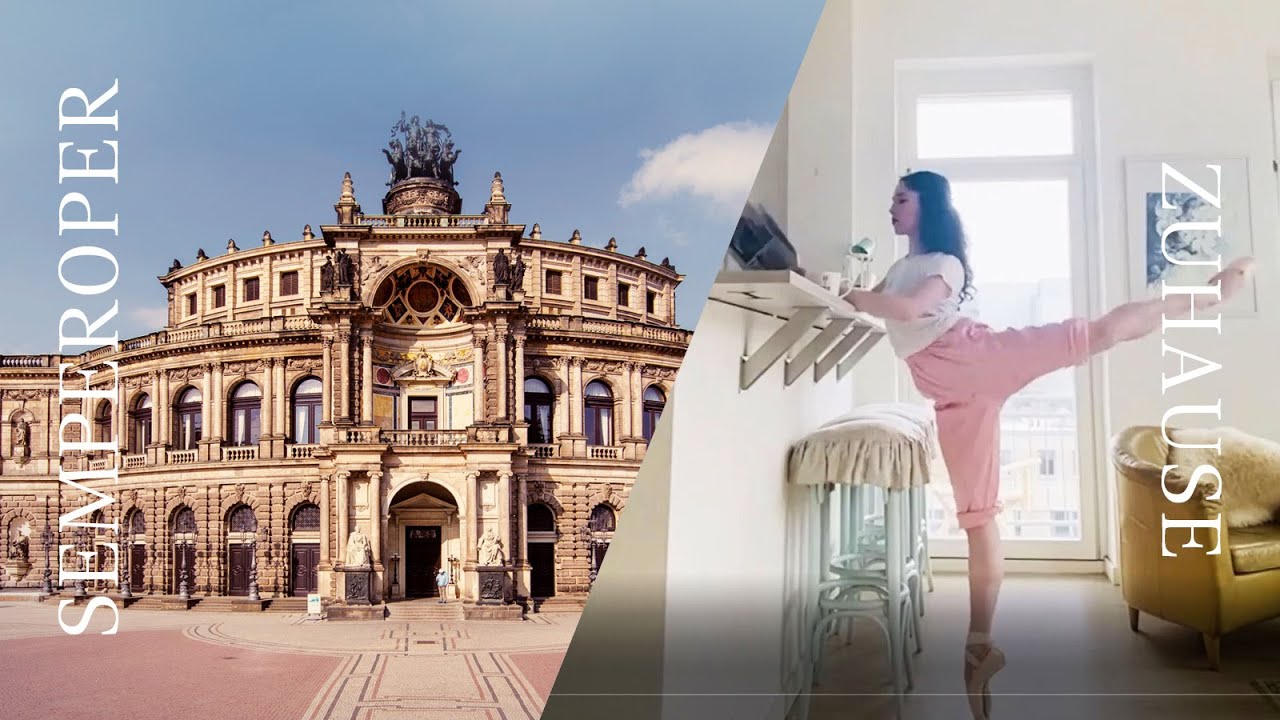 Semperoper Ballett at home: dancing through the day #wirbleibenzuhause #stayathome