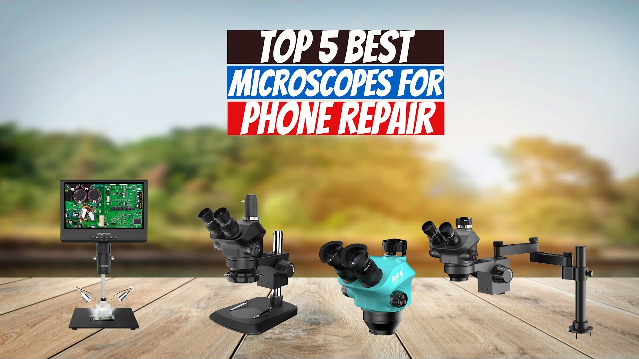 Top 5 Best Microscopes for Phone Repair | PCB Soldering & Electronics Work