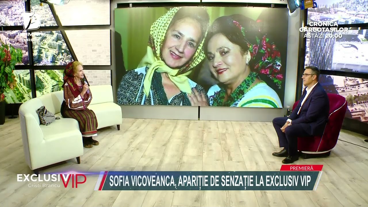 Sofia Vicoveanca, apariție de senzație la Exclusiv VIP
