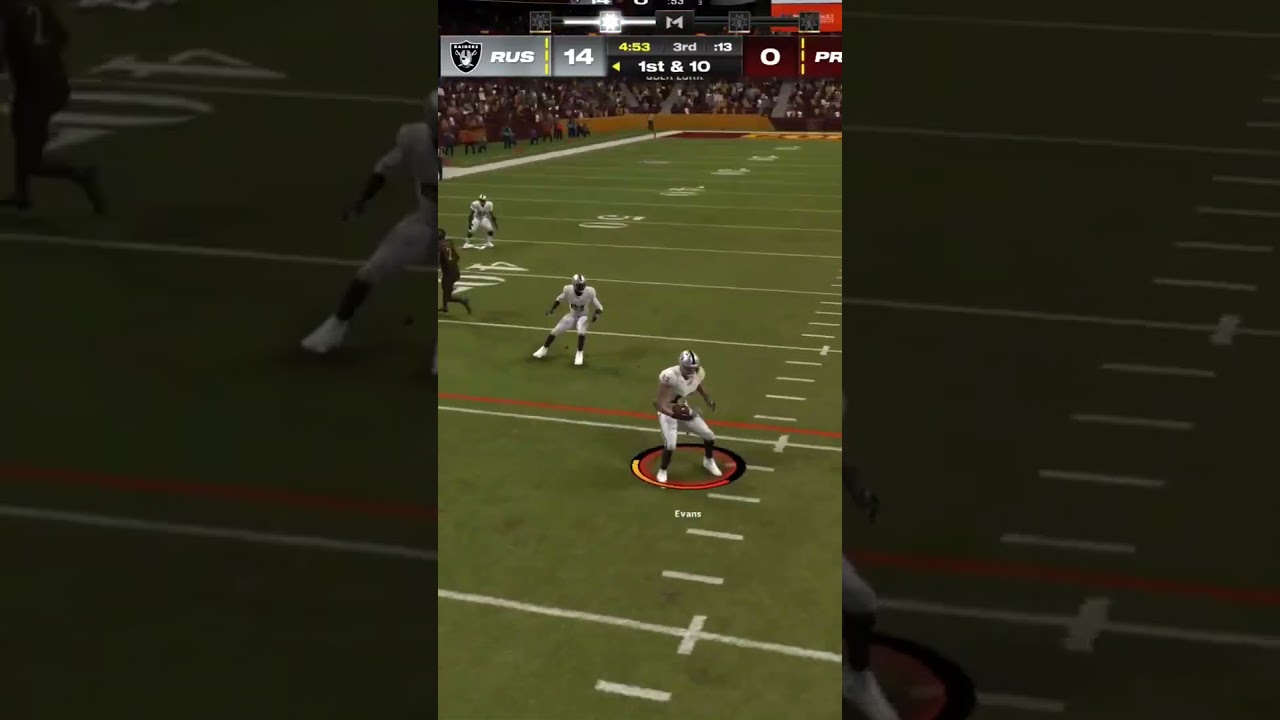 Mike Evans pick 6 #gaming #ps5 #nfl #madden24 #raiders