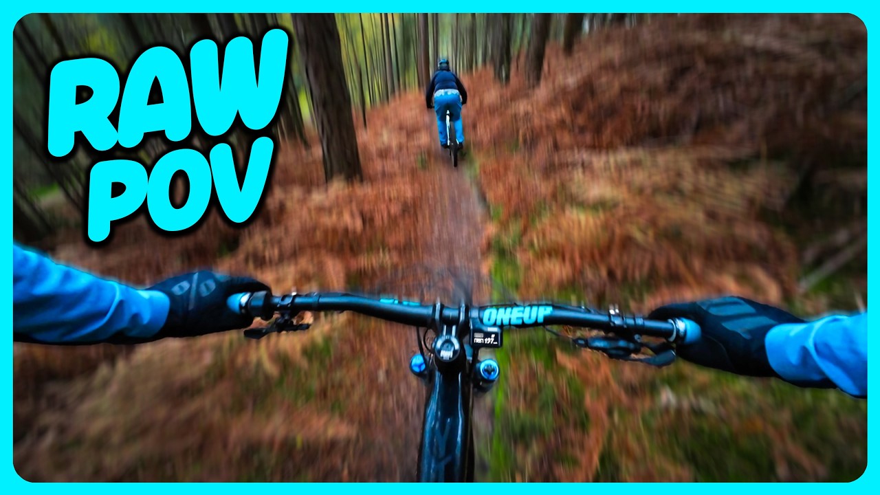 RAW Mtb POV In Surrey Hills