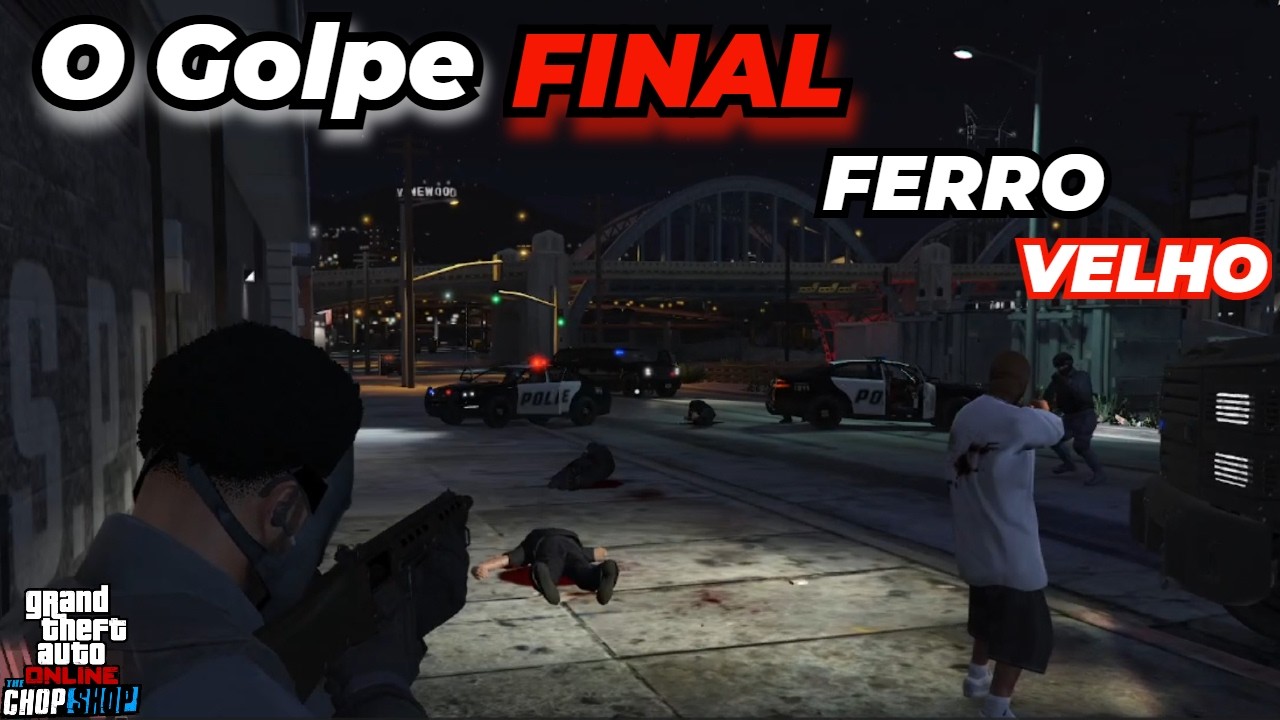 GTA Online: Golpe Final do Ferro-Velho (Ganhei um Carro!)