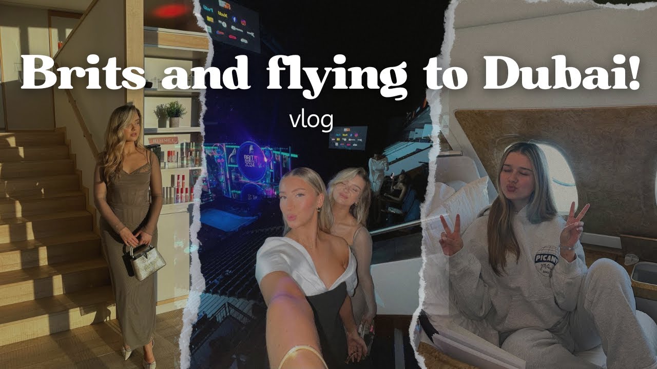 going to the brits and flying business to Dubai eeekkk | vlog
