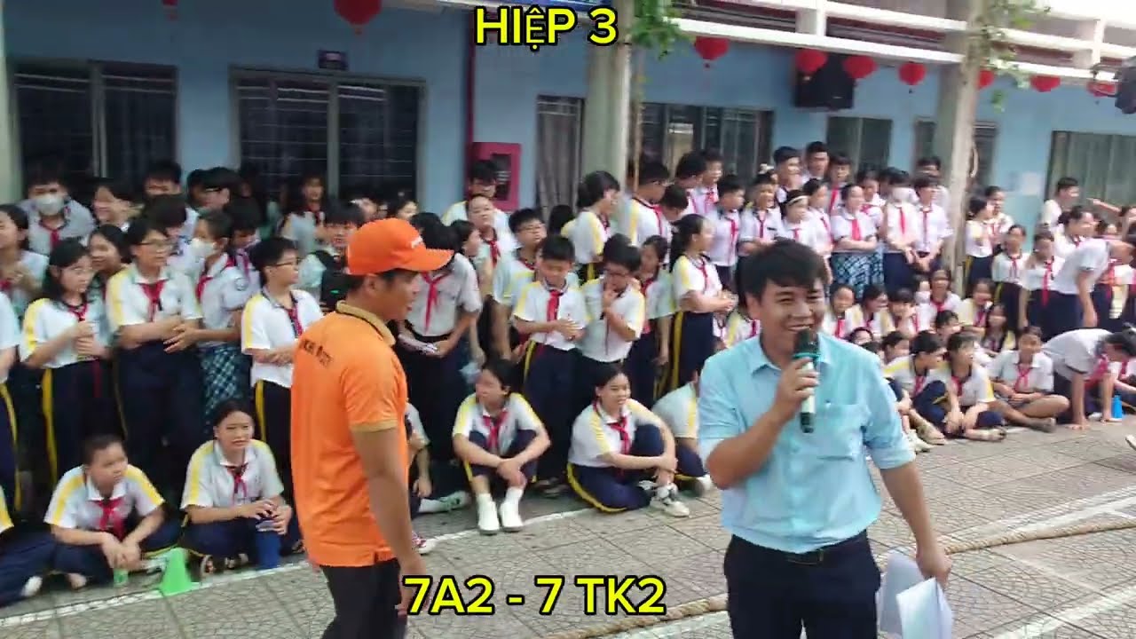 KÉO CO TRƯỜNG THCS TRẦN QUỐC TUẤN Q7 Nội dung Sáng 12/11 #keoco #tugofwar