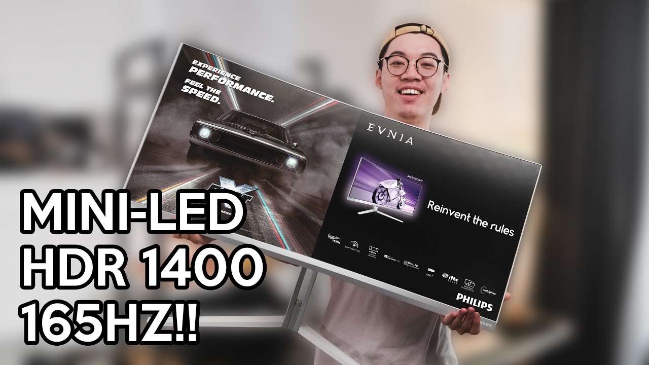 Next Level Gaming! Mini LED + DisplayHDR 1400! Philips Evnia 7000 Series!