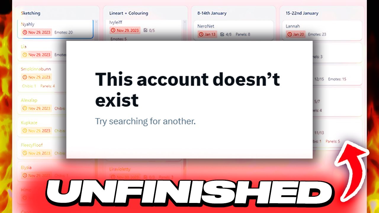 Artist Left 30+ People With Unfinished Commissions...