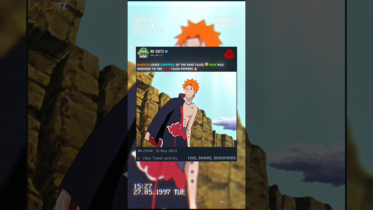 NARUTO LOSES CONTROL OVER NINE TALES 🔥🤯