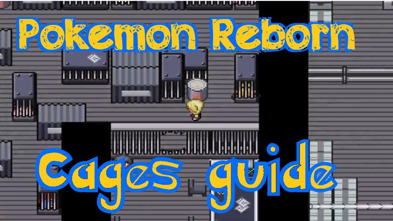 Reborn Tutorials ~ Abandoned Factory Pokemon Cages Puzzle!