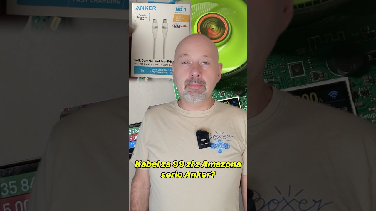 Anker USB-C 240W &ndash; drogi kabel, niskie temperatury&hellip; ale USB 2.0 | TEST