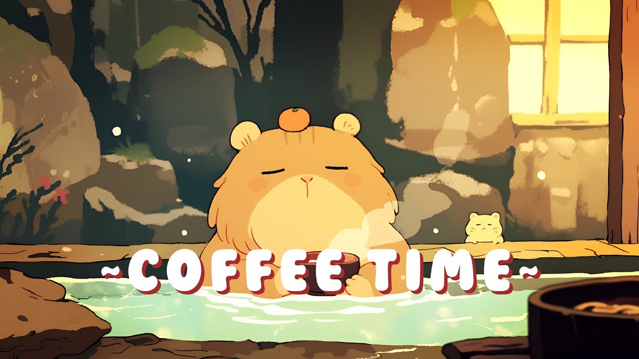 [Full Hour] Capybara Music Lab | Peaceful Music for Your Soul 🦫 🎵 ✨ | Non Stop Music