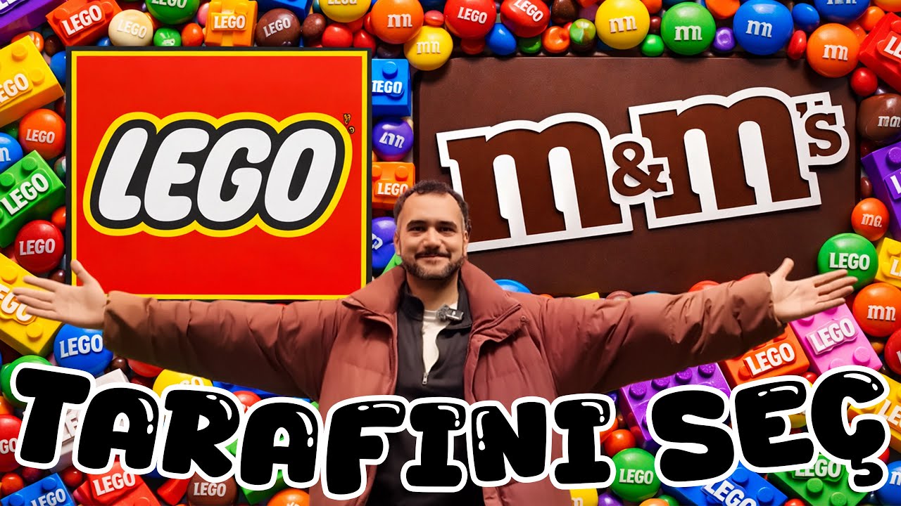 Elinde değil ağzında erir! M&M ve Lego Store gezdim …