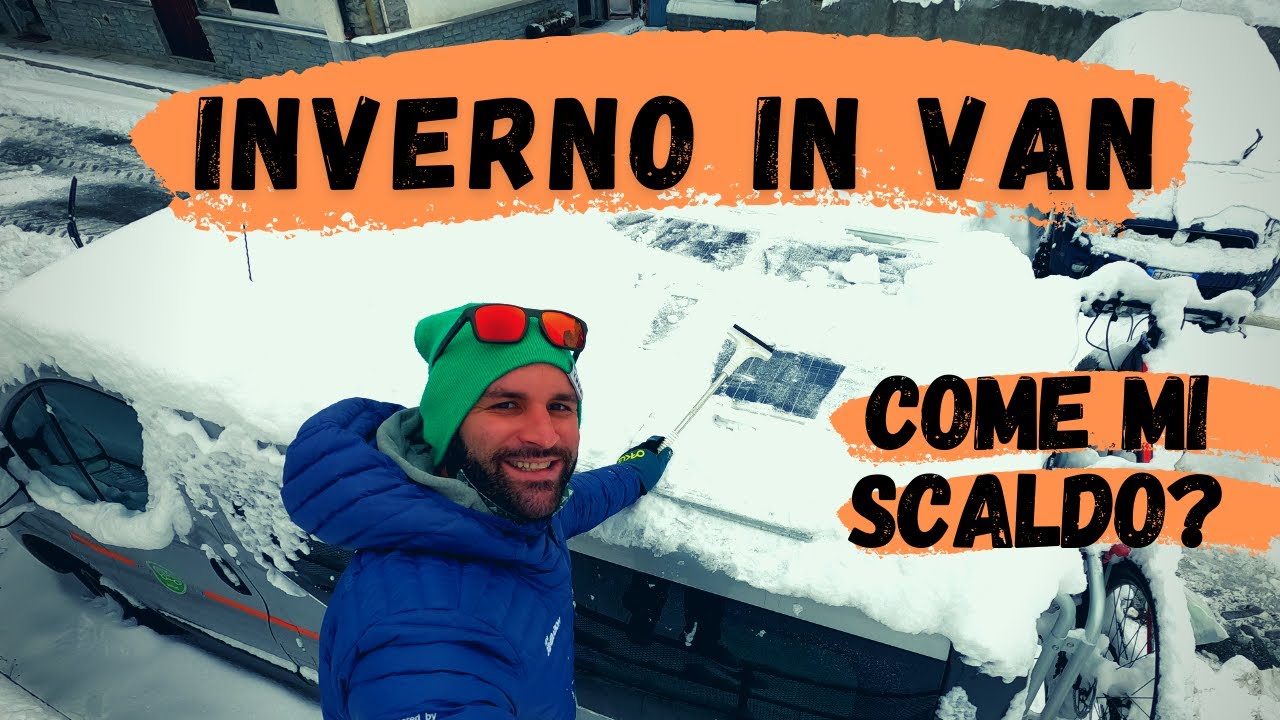 Riscaldamento van? Come ci si scalda d'inverno? | Vivere in van Ep.11