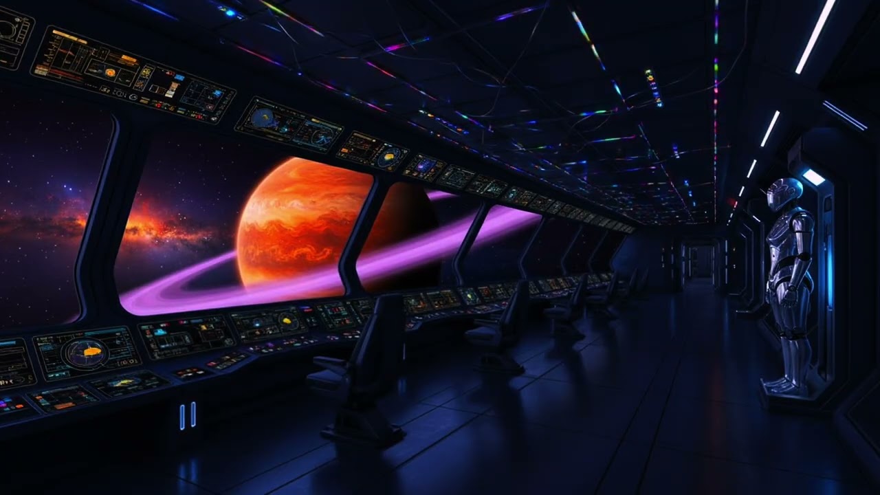 Droid Sleep 432hz (1 Hour Interstellar Stress Relief | Sleep Aid) 🎶Original audio🎶