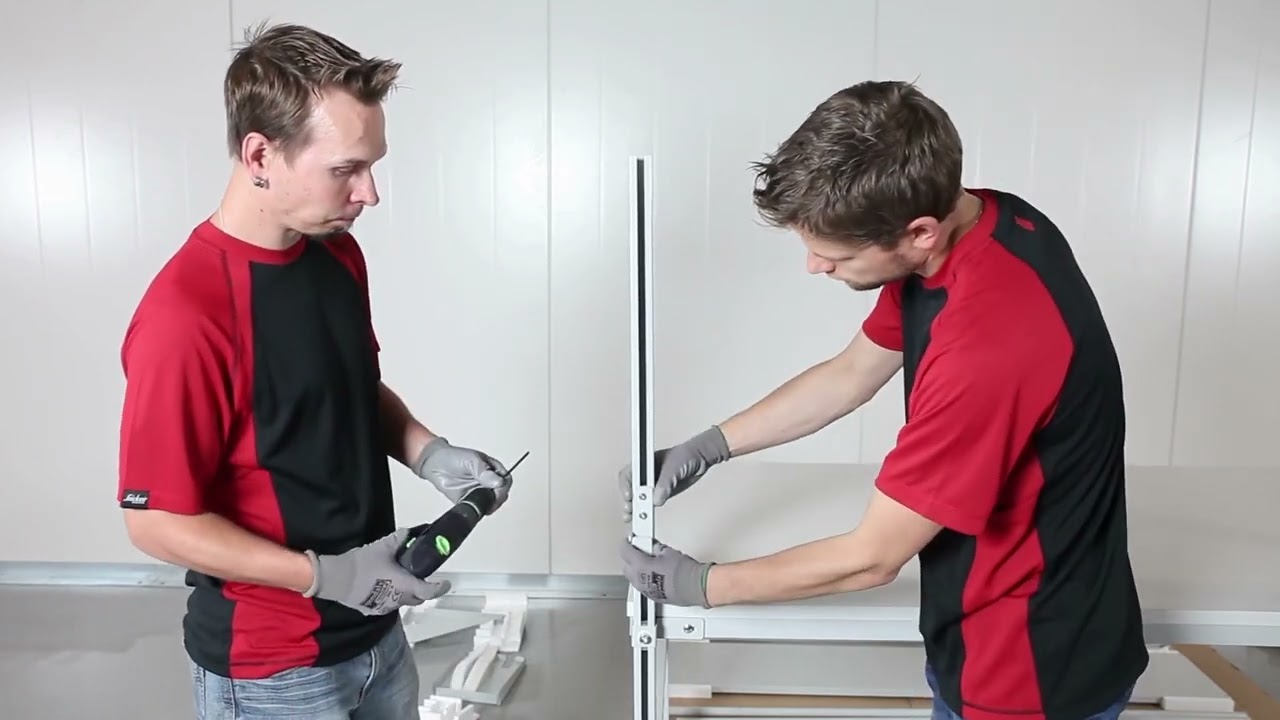 Montageanleitung f&uuml;r den Arbeitstisch TPB915 als Packtisch