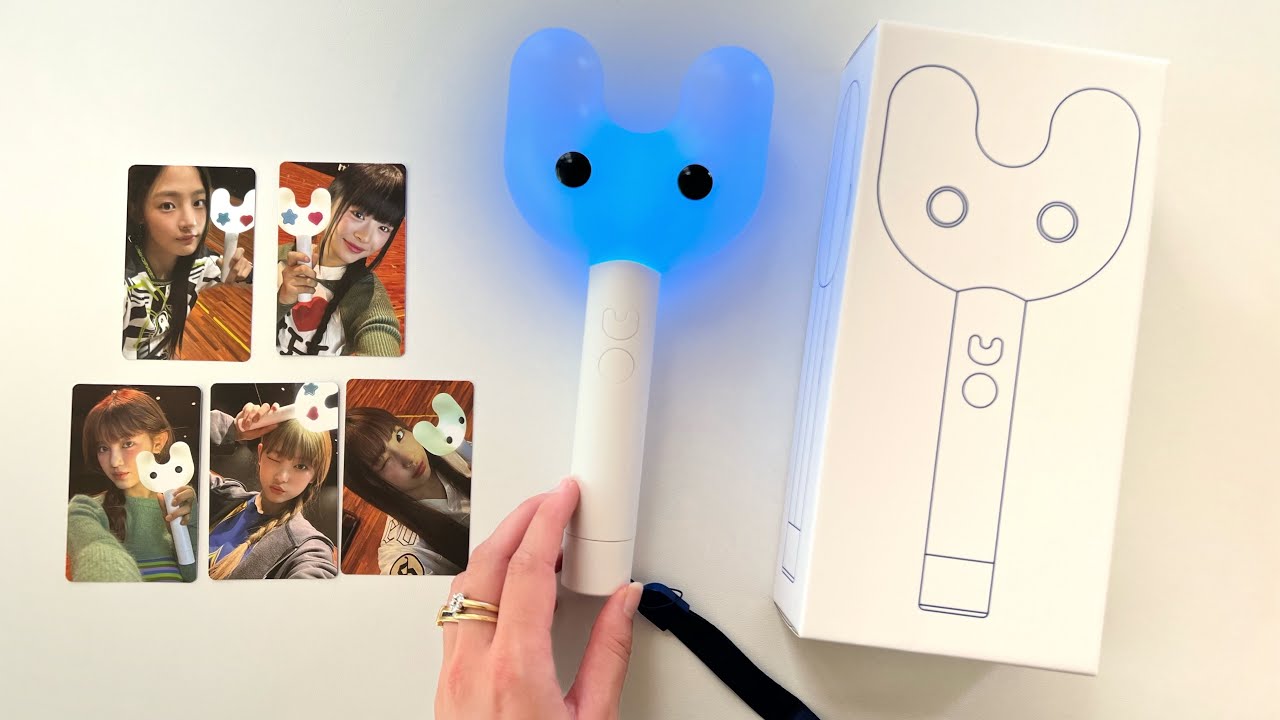Unboxing: NEWJEANS OFFICIAL LIGHT STICK