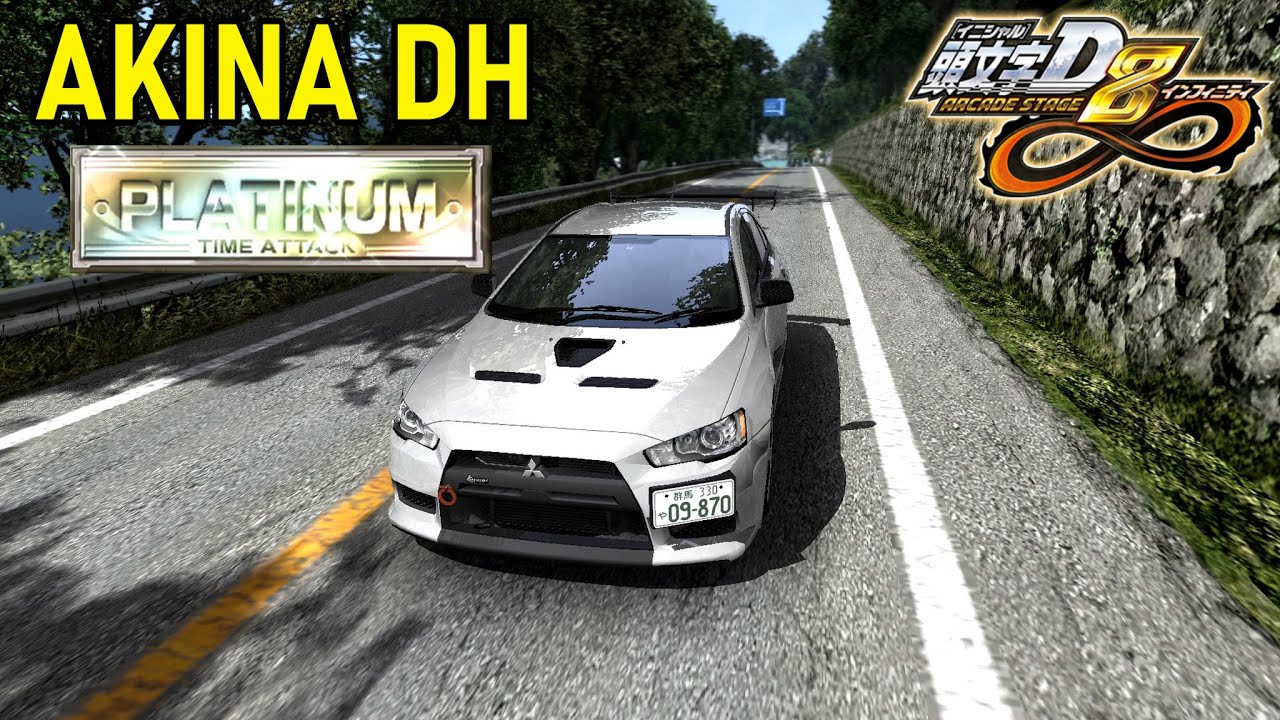 Initial D Arcade Stage 8 - Akina 秋明 - DH 下 - Platinum - EVO X