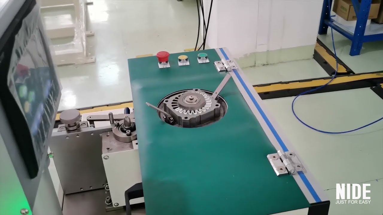 How To Insert Insulation Paper Into The Stator Slot | Slot paper inserting machine