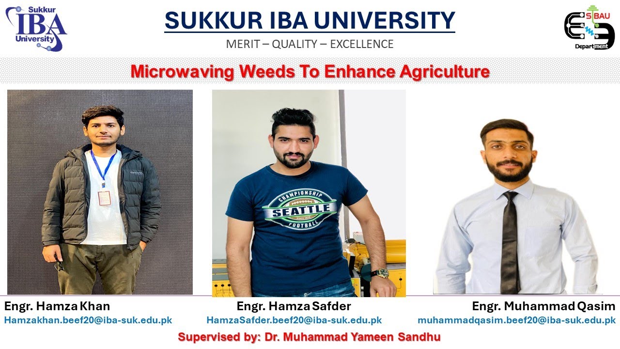 Microwaving Weeds To Enhance Agriculture