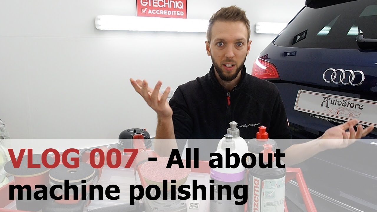 Machine polishing marathon detailing an Estoril Blue Audi SQ5 - Cambridge Autogleam VLOG 007