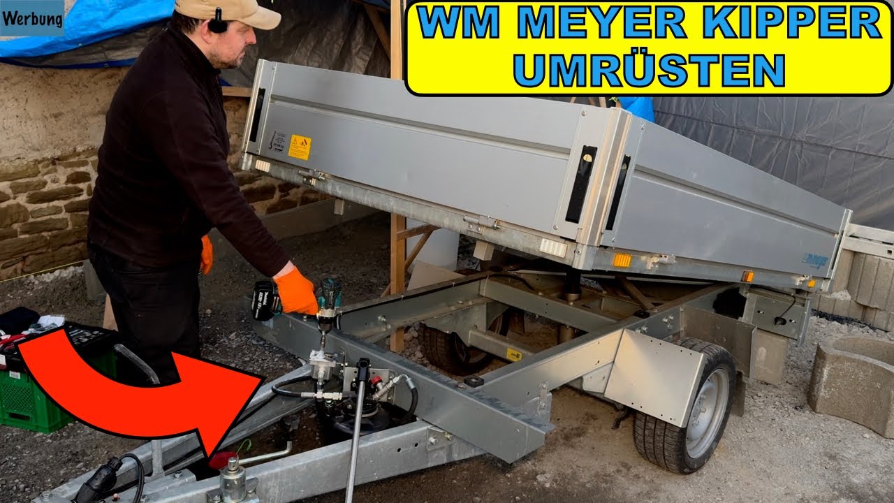 WM Meyer kipper mit Akkuschrauber kippen? So gehts!