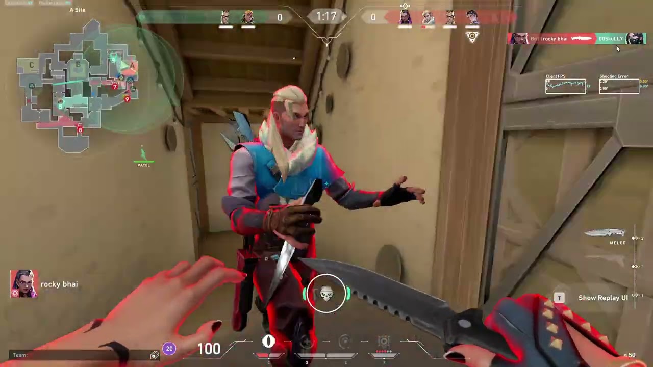 😂 VIPER GOT KNIFED! 😆 FUNNY VALORANT MOMENT