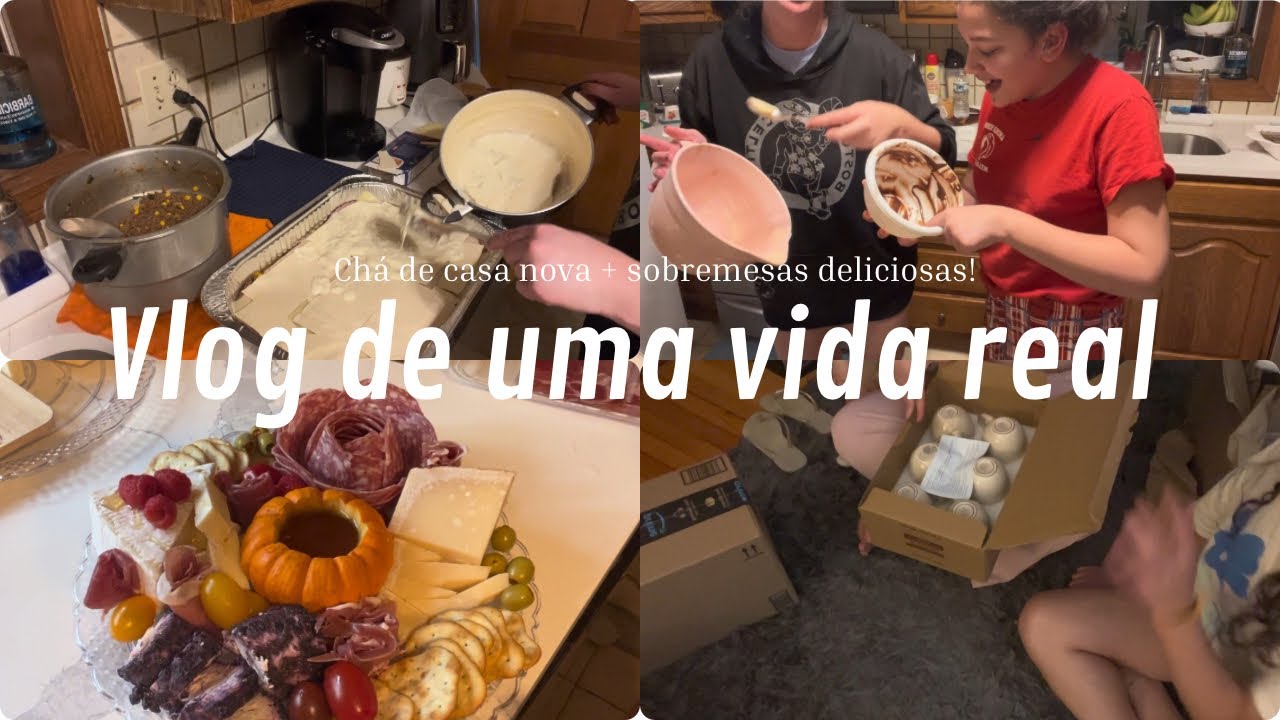Preparativos para o meu chá de casa nova + minhas melhores sobremesas 🧁 