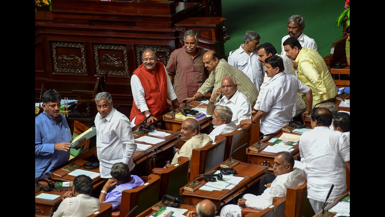 Karnataka Govt Facing Trust Vote Today