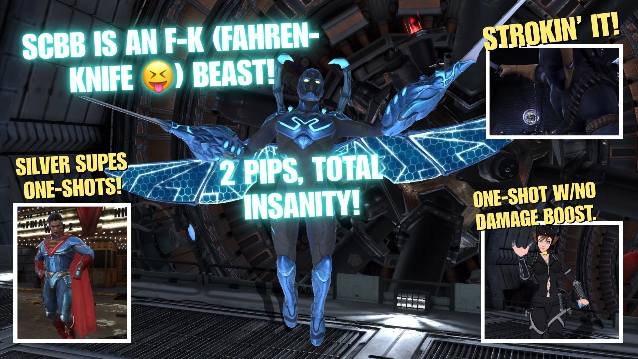 TWO INSANE one-shots from Scarab's Chosen Blue Beetle w/F-K, and more! Injustice 2 Mobile