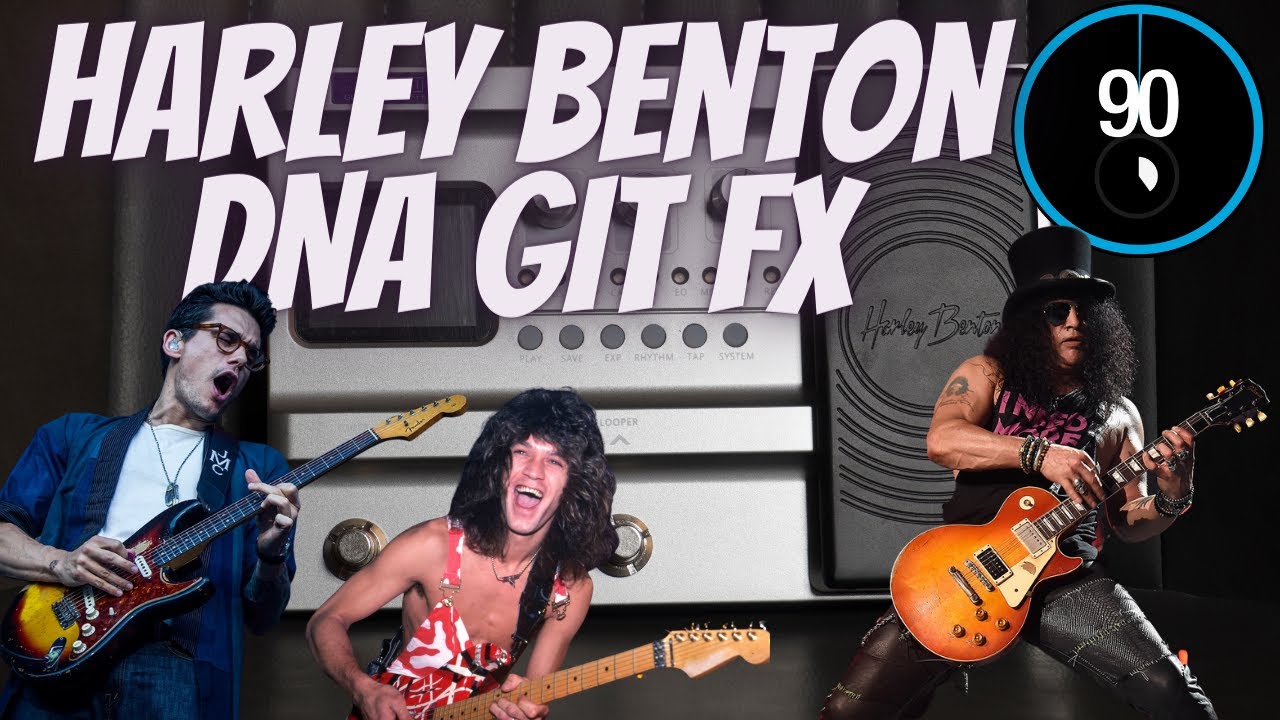 Harley Benton DNAfx Git Software - Tones in 90 sec