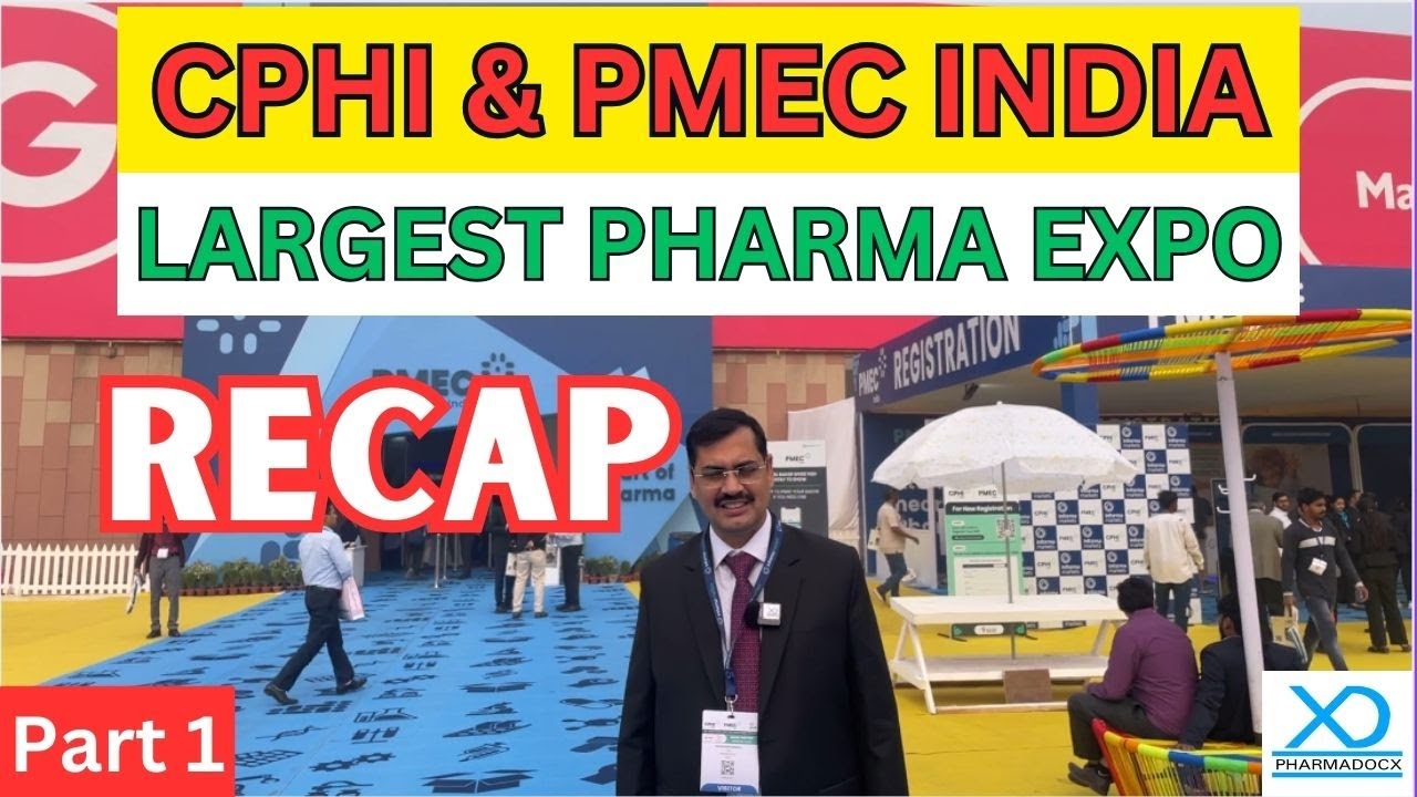 Largest Pharma Expo India | CPHI & PMEC India Recap 2023 | Part-1 | Pharmadocx Consultants