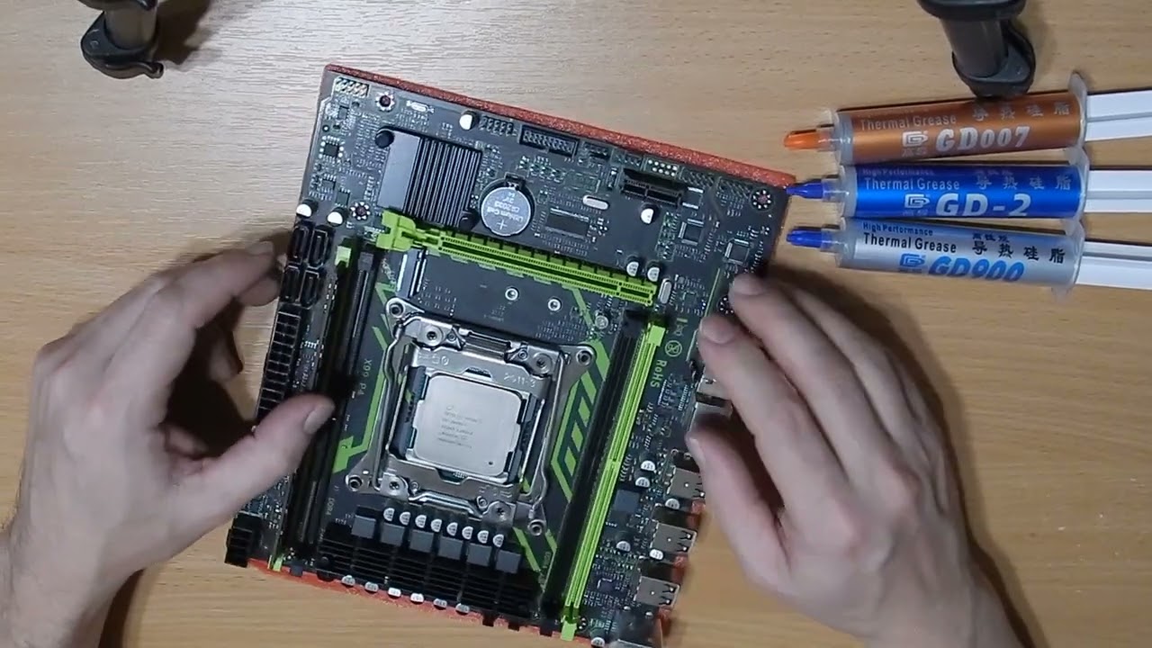 Тест термопасти GD900, GD007, GD-2 з AliExpress