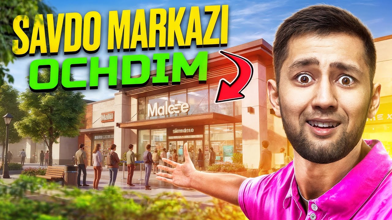 Savdo Markazi Ochdim, Soqqani bosamiz! ► Mall Simulator #1