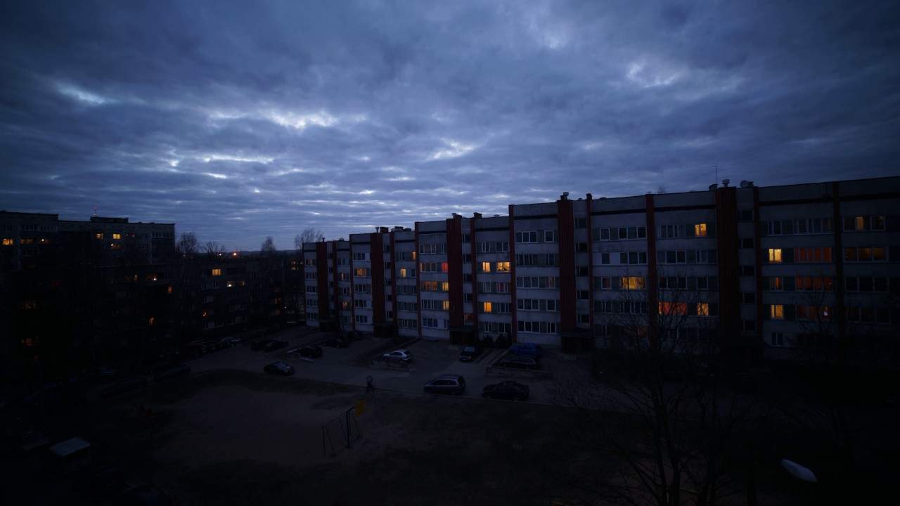 TL Вечер и ночь 1 Даугавпилс 4K