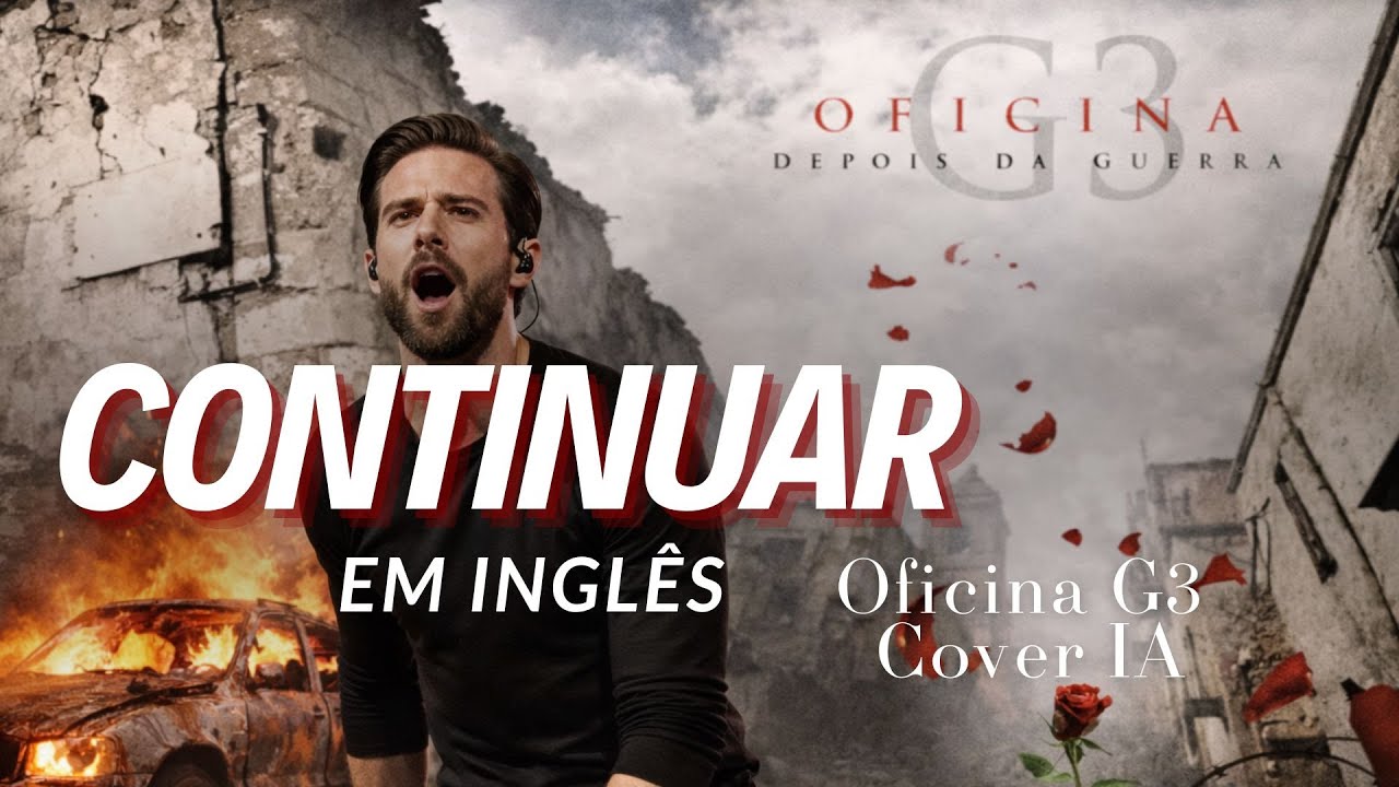 CONTINUAR EM INGLÊS - OFICINA G3 (Cover IA) | Rock Gospel IA