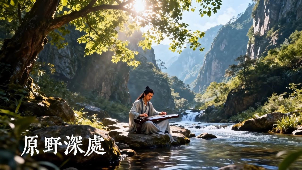 原野深處 · 古琴幽韻｜遠山心靜純音樂 #instrumental #relaxing #focus #focusmusic #music