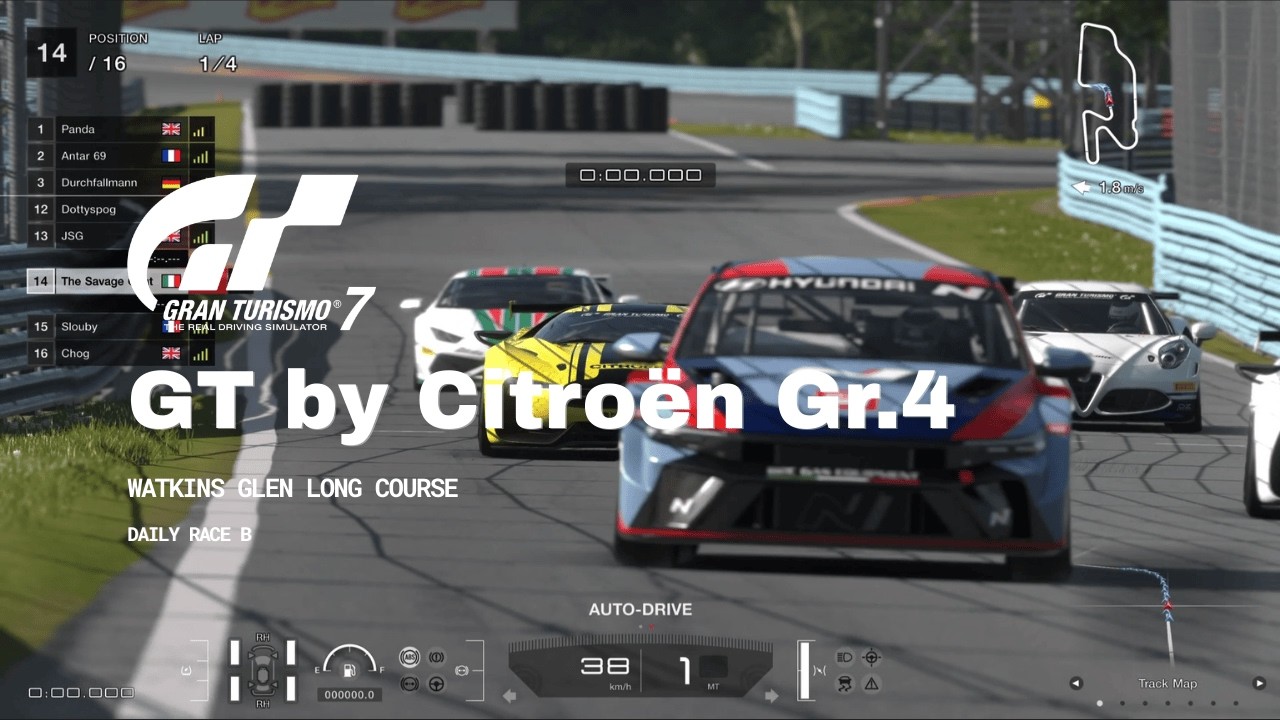 New Daily Races B - GT By Citroën Gr.4 - Watkins Glen Long Course - Week 9 - Catastrophic First Race