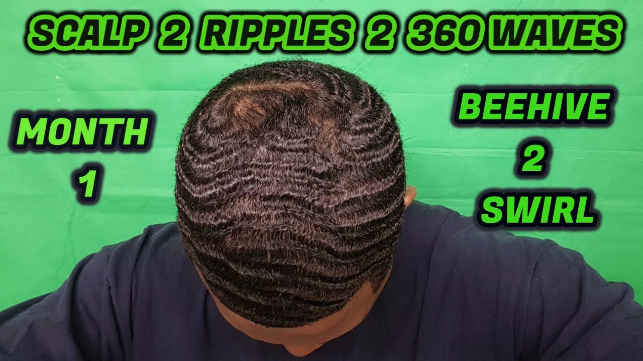 HOW TO GET A 360 WAVE SWIRL AFTER A SCALP