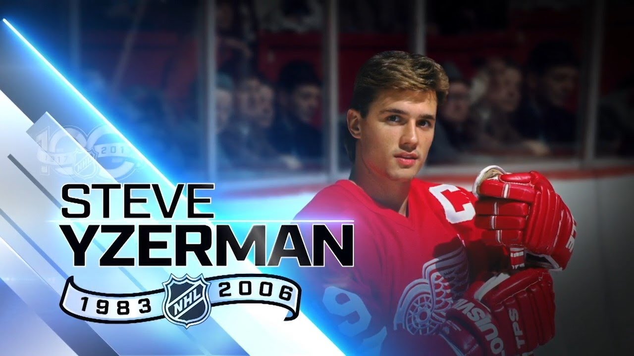Steve Yzerman | 100 Greatest NHL Players (first 100 years) | 2017
