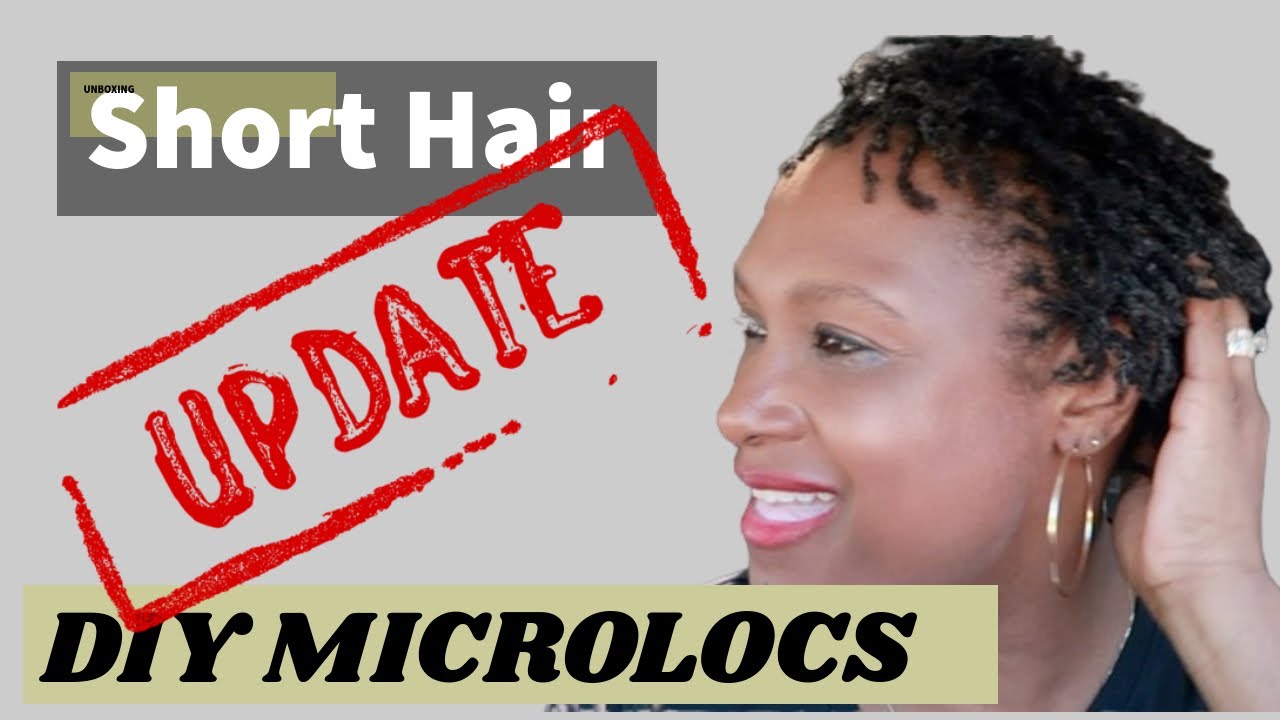 Pt. 2- UPDATE:  2020 DIY MICROLOCS/INTERLOCKS INSTALLATION | Starter Locs | 4C Short Hair