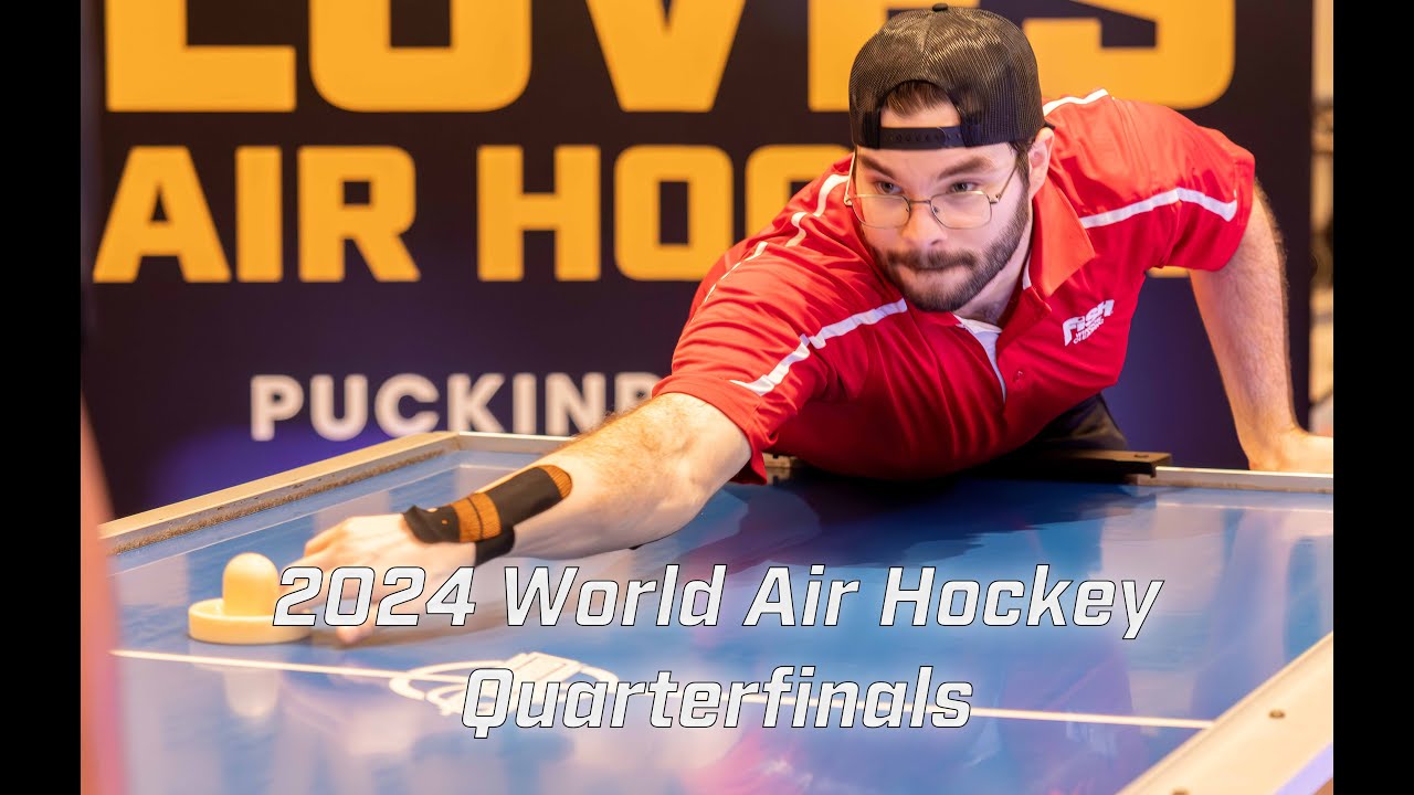 Professional Air Hockey - 2024 Worlds - Quarterfinals - Jacob Weissman vs Vince Sauceda