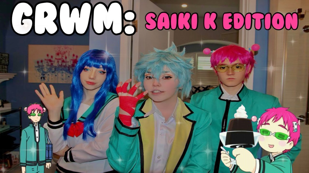 Get Ready With Me-Cosplay Edition PART 3 (Saiki K)-WE KNOW ONE DIRECTION?!