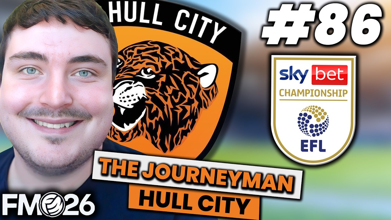НАШЕ ПЕРВОЕ ПОРАЖЕНИЕ?! | FM26 JOURNEYMAN (Халл Сити) #86 | FOOTBALL MANAGER 26