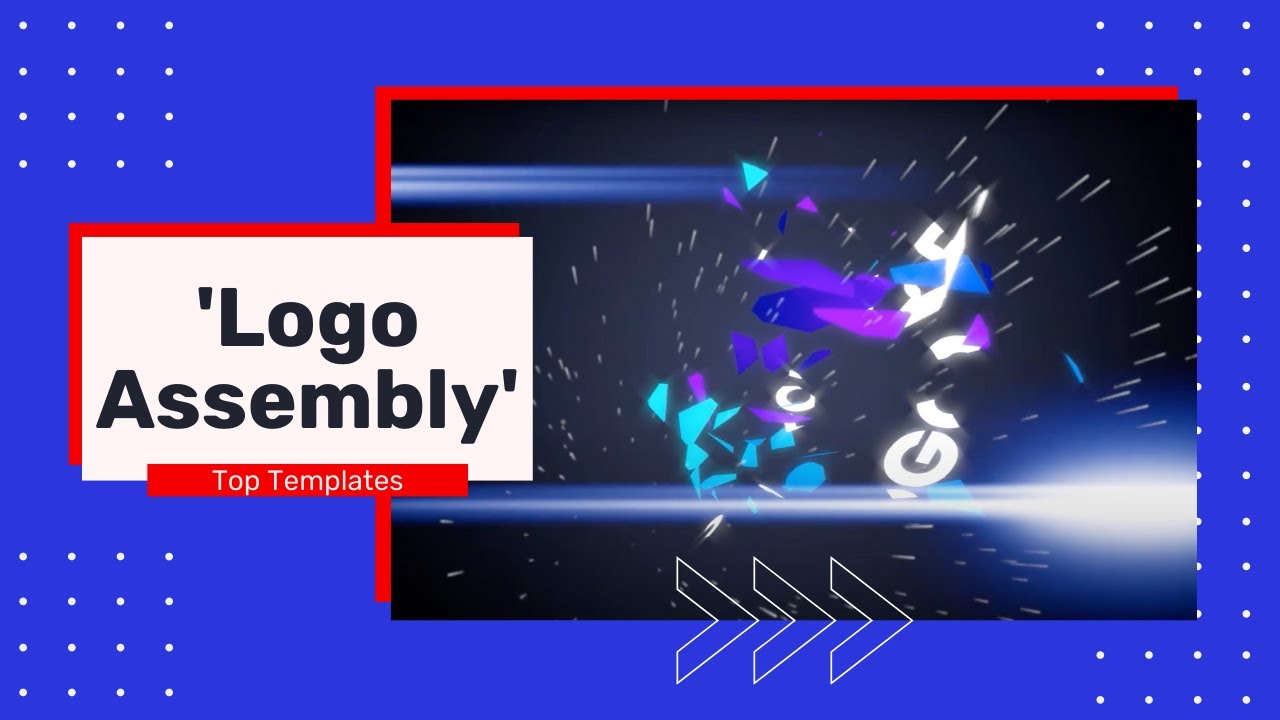 Logo Assembly Template Created On Viddyoze | Create Marketing Videos