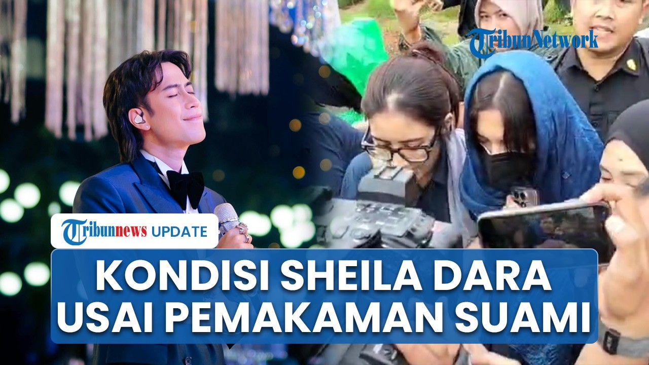 Ketegaran Sheila Dara Antar Sang Suami Vidi Aldiano ke Peristirahatan Terakhir di TPU Tanah Kusir