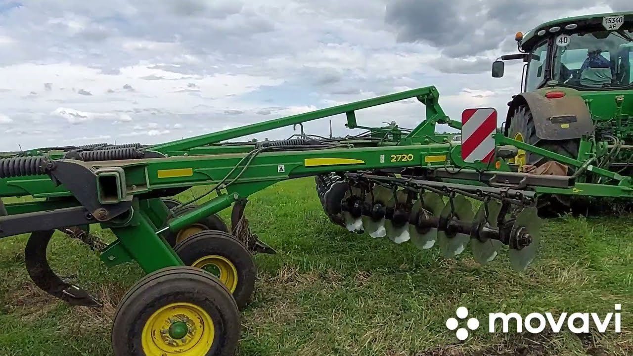 Рыхление под подсолнечник🌻🌻🌻2022 John deere 🚜🚜🚜8320 R + john deere 2720. Рыхлить или не рыхлить?🤔🤨🙄